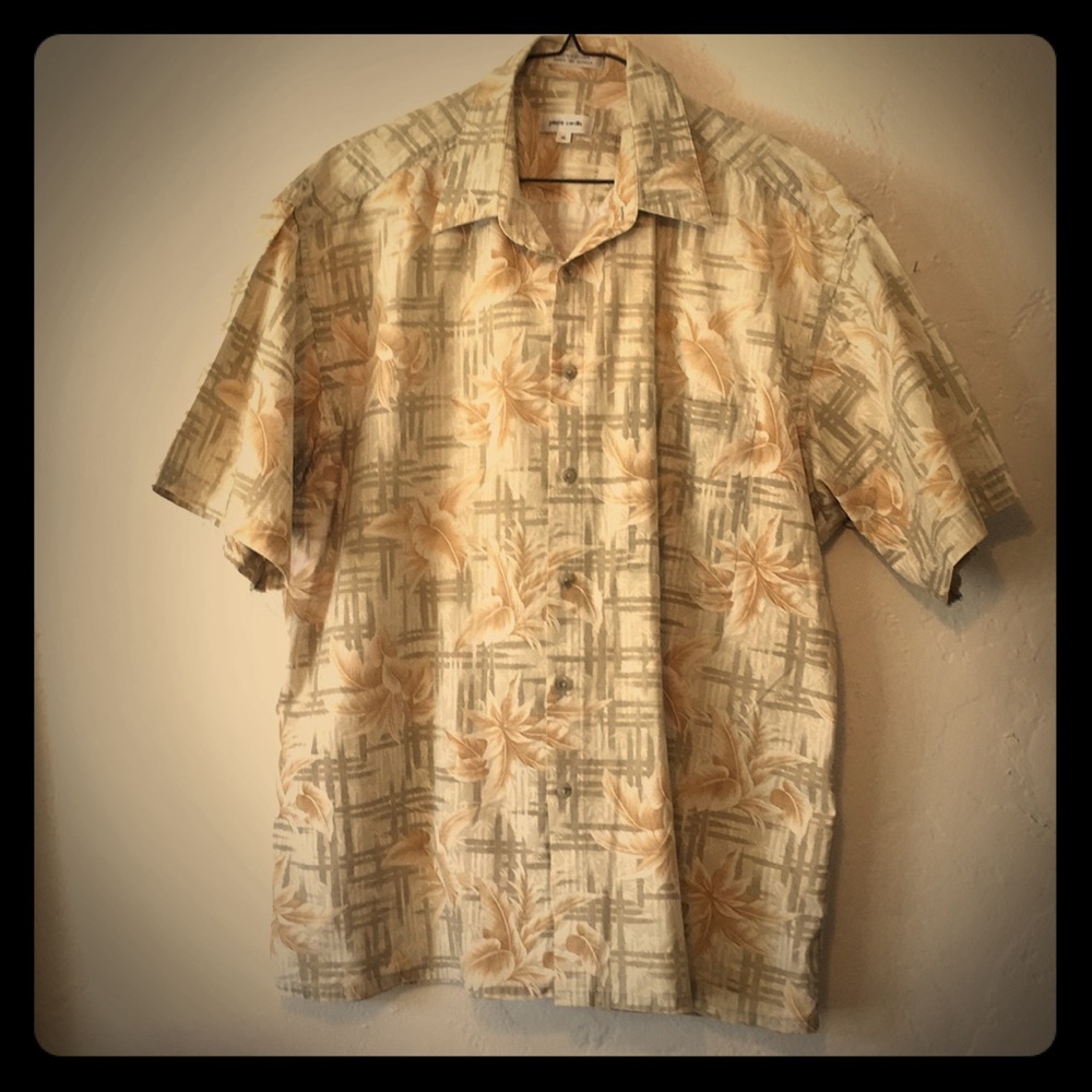 • Pierre Cardin Floral Bamboo Shirt